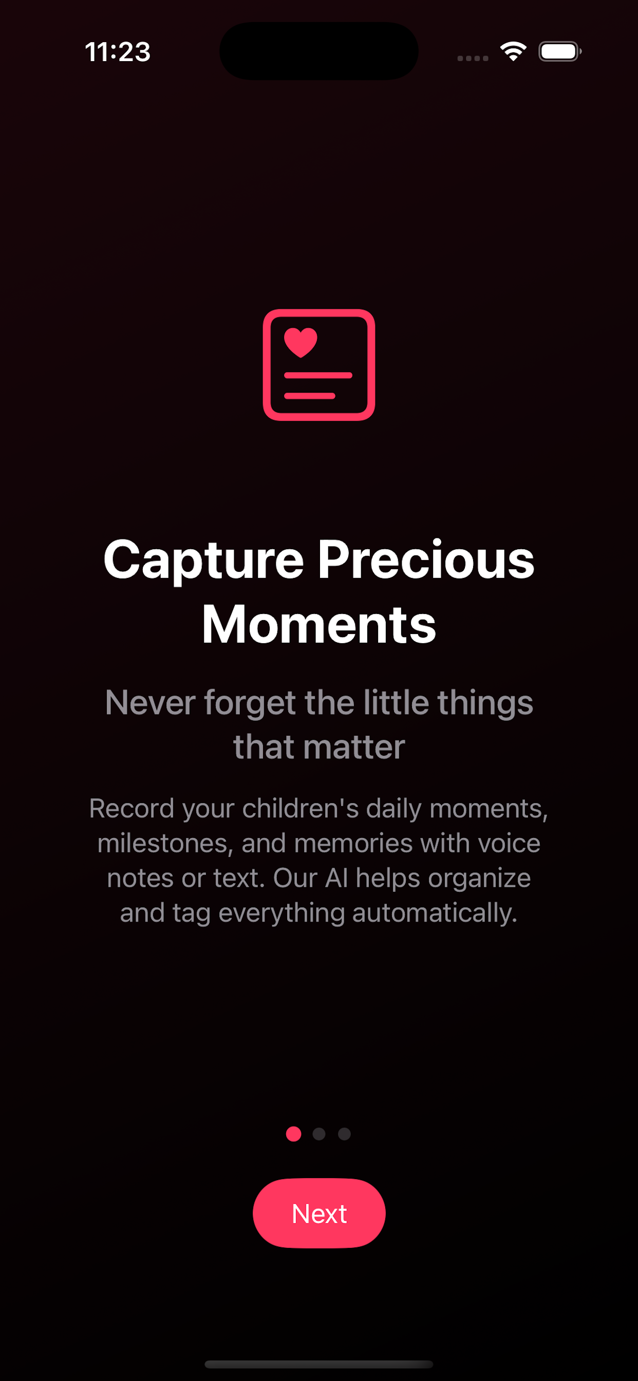 Capture Precious Moments